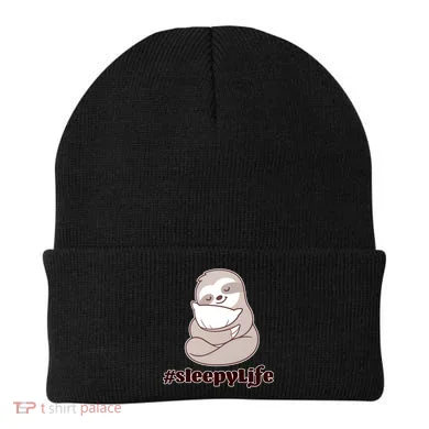 Sleepy Life Sloth Beanie