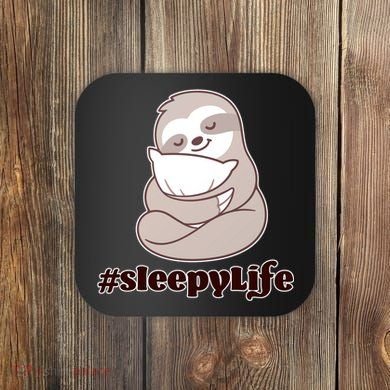 Sleepy Life Sloth Coaster