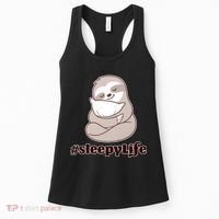 Sleepy Life Sloth Women's Tank Top thumb 0