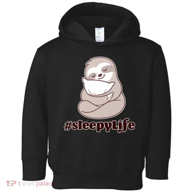 Sleepy Life Sloth Toddler Hoodie