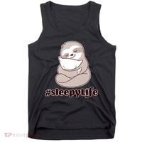 Sleepy Life Sloth Tank Top thumb 0