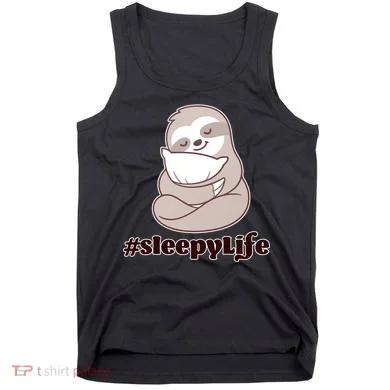 Sleepy Life Sloth Tank Top