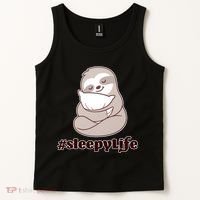 Sleepy Life Sloth Tank Top thumb 2