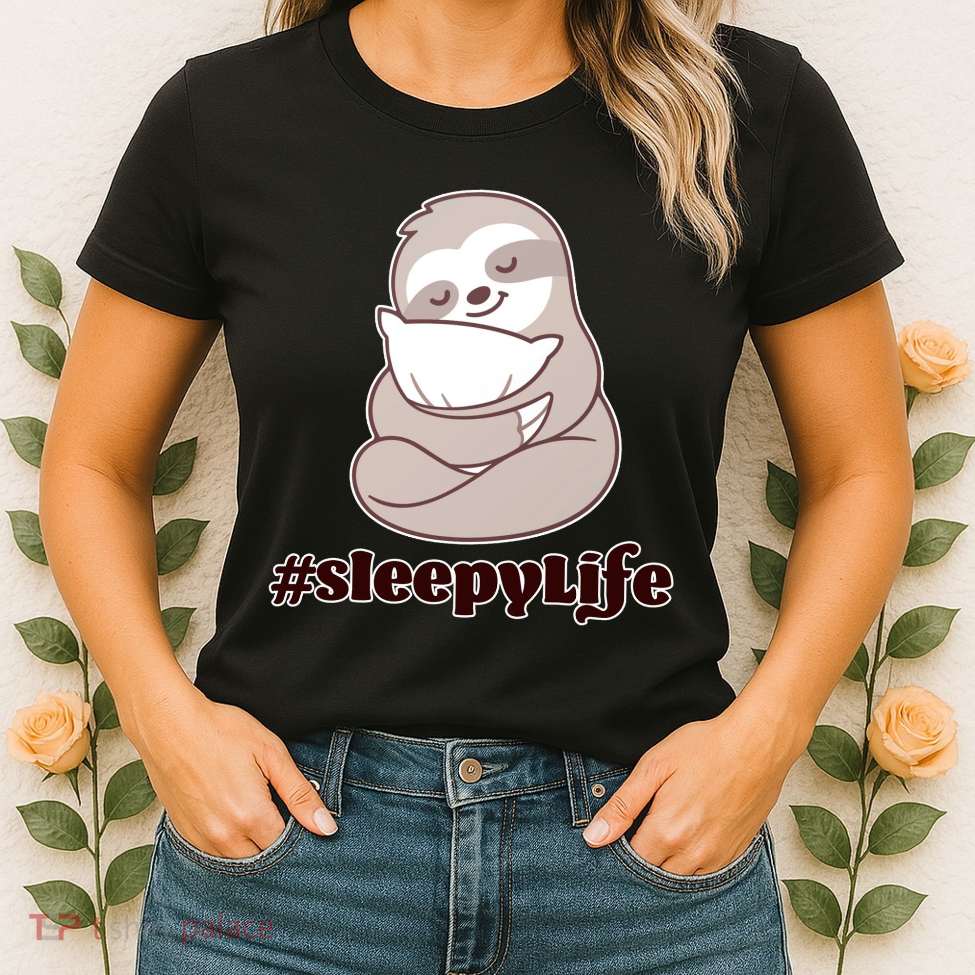 Sleepy Life Sloth Women's T-Shirt