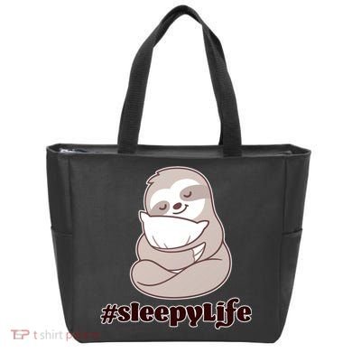 Sleepy Life Sloth Tote Bag