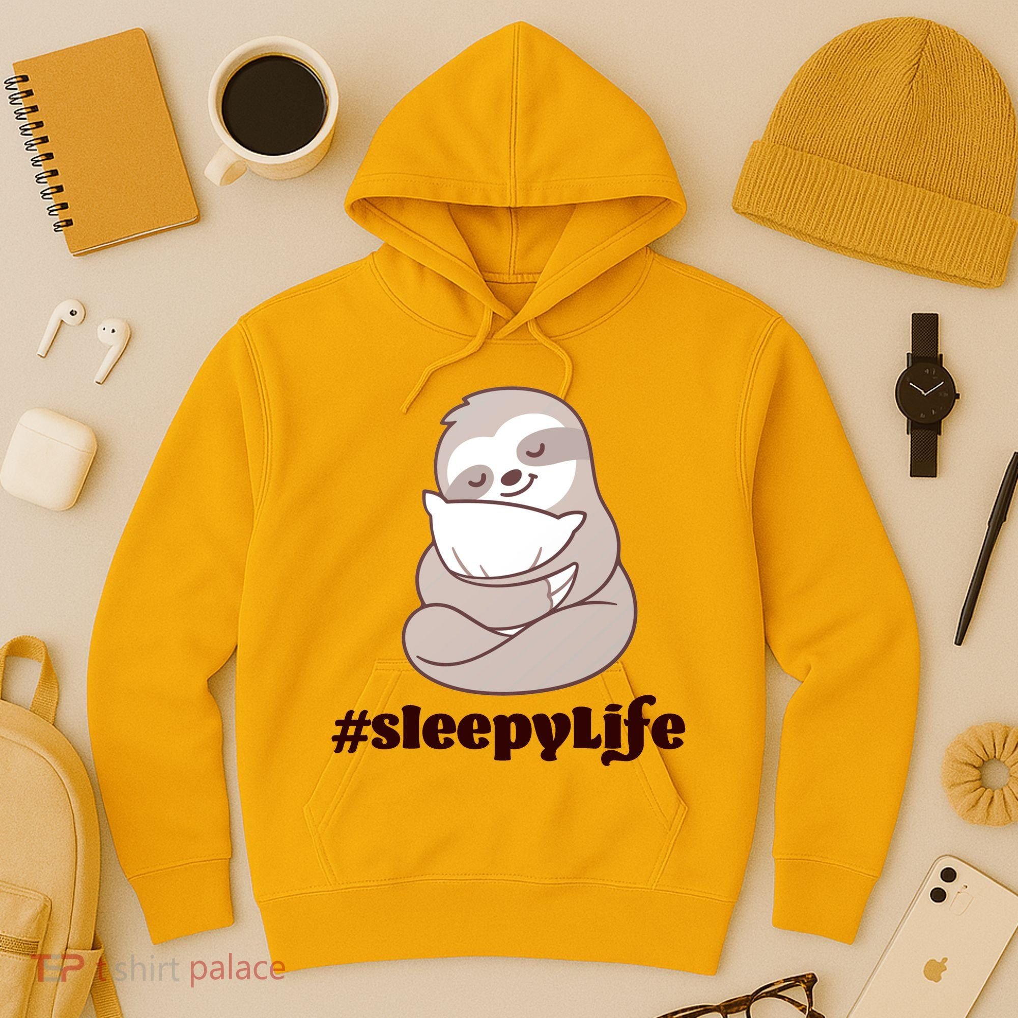 Sleepy Life Sloth Hoodie