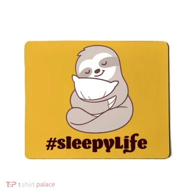 Sleepy Life Sloth Mousepad