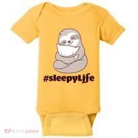 Sleepy Life Sloth Baby Bodysuit thumb 0