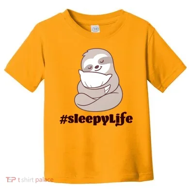 Sleepy Life Sloth Toddler T-Shirt
