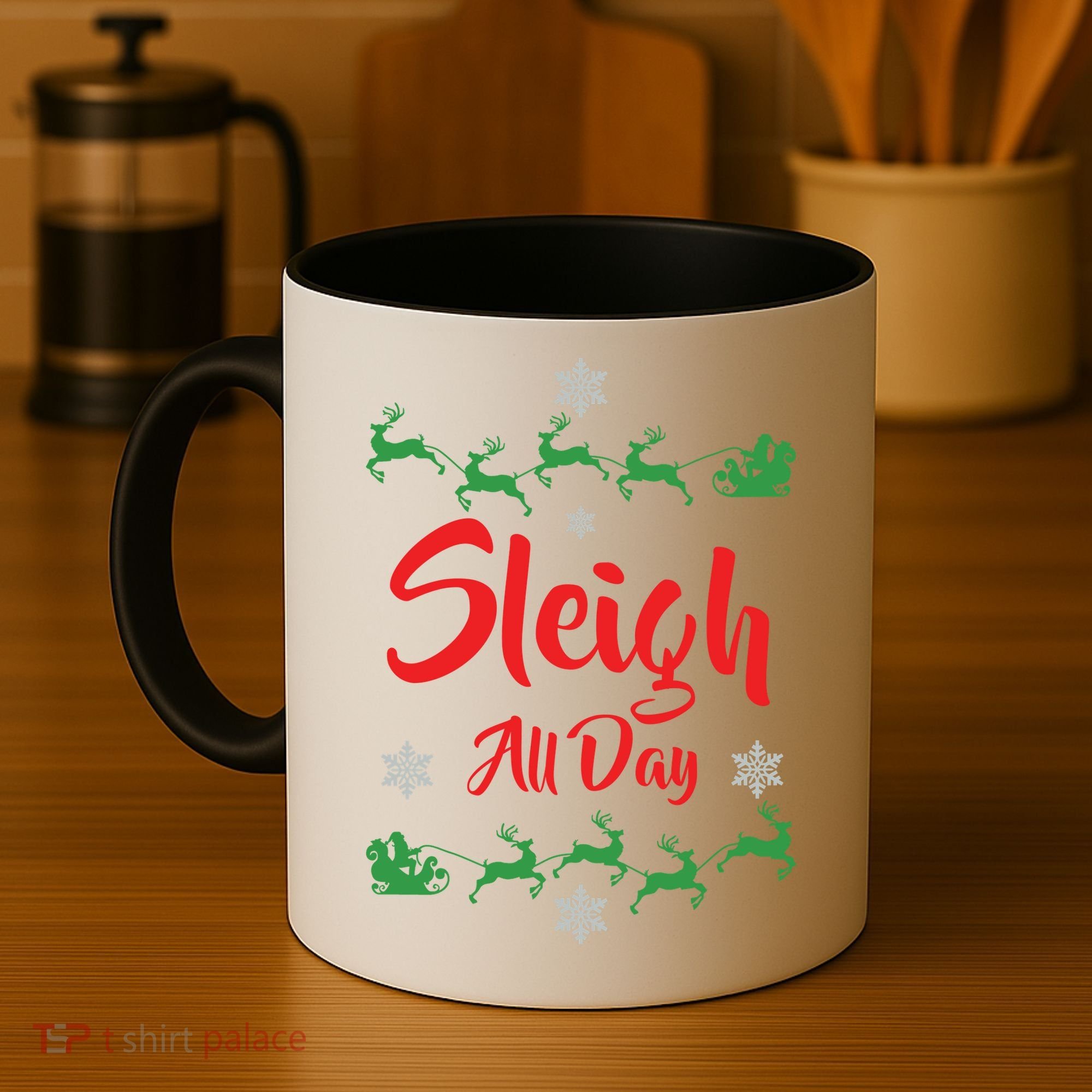 Sleigh All Day Coffee Mug