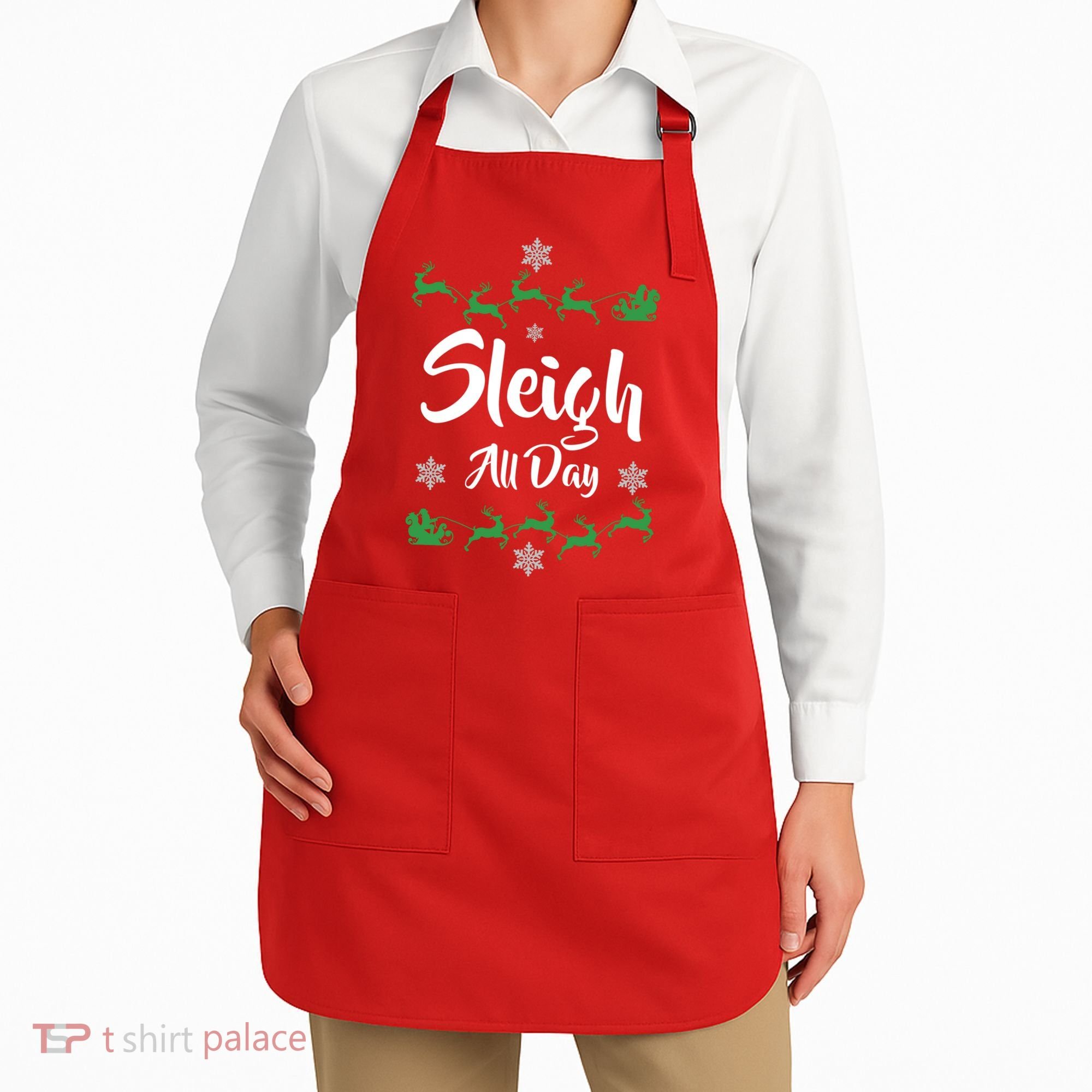 Sleigh All Day Apron