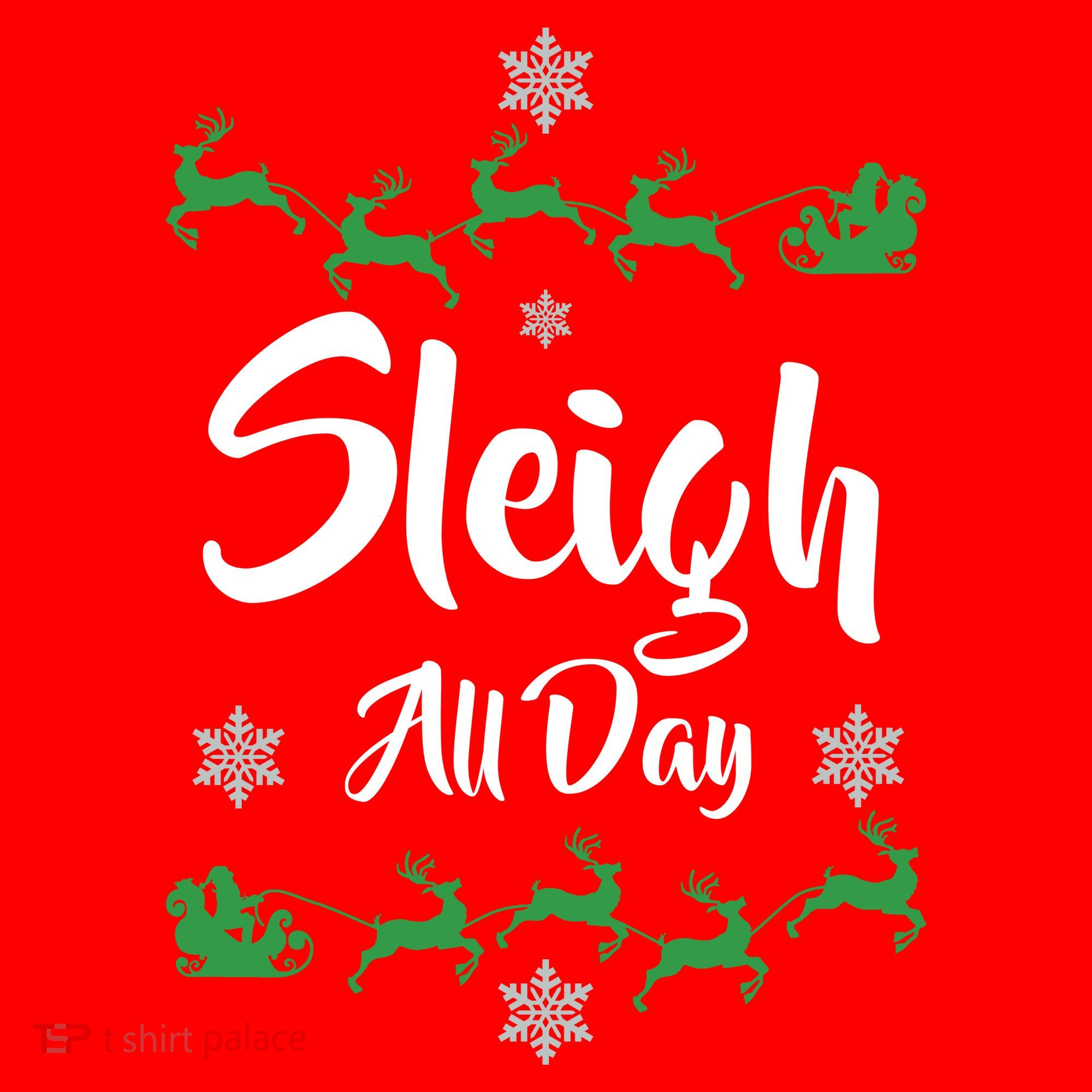 Sleigh All Day Women's Long Sleeve Shirt