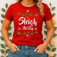 Sleigh All Day Women's T-Shirt thumb 2