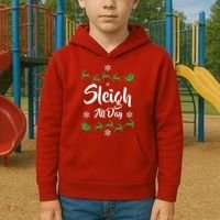 Sleigh All Day Kids Hoodie thumb 2