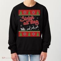 Sleigh All Day Ugly Christmas Women's Sweatshirt thumb 0