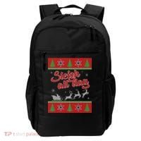 Sleigh All Day Ugly Christmas Backpack thumb 0