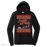 Sleigh All Day Ugly Christmas Women's Hoodie thumb 0