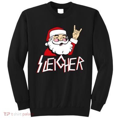 Sleigher Santa Rocks Sweatshirt