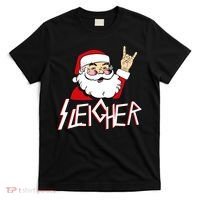 Sleigher Santa Rocks T-Shirt thumb 0