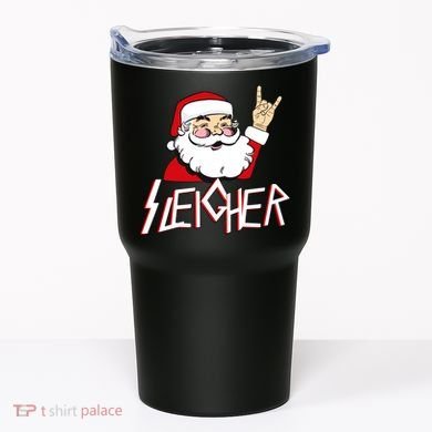 Sleigher Santa Rocks Tumbler