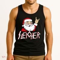 Sleigher Santa Rocks Tank Top thumb 3