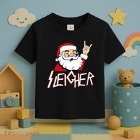 Sleigher Santa Rocks Toddler T-Shirt thumb 3
