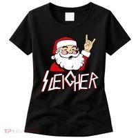 Sleigher Santa Rocks Women's T-Shirt thumb 0