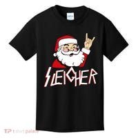 Sleigher Santa Rocks Kids T-Shirt thumb 0