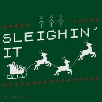 Sleighin It Ugly Christmas  Visor thumb 3