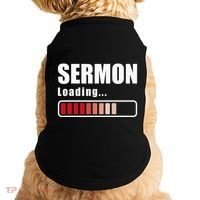 Sermon Loading Funny Pastor Preacher Minister Clergy Doggie Tank thumb 0
