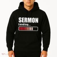 Sermon Loading Funny Pastor Preacher Minister Clergy Hoodie thumb 2