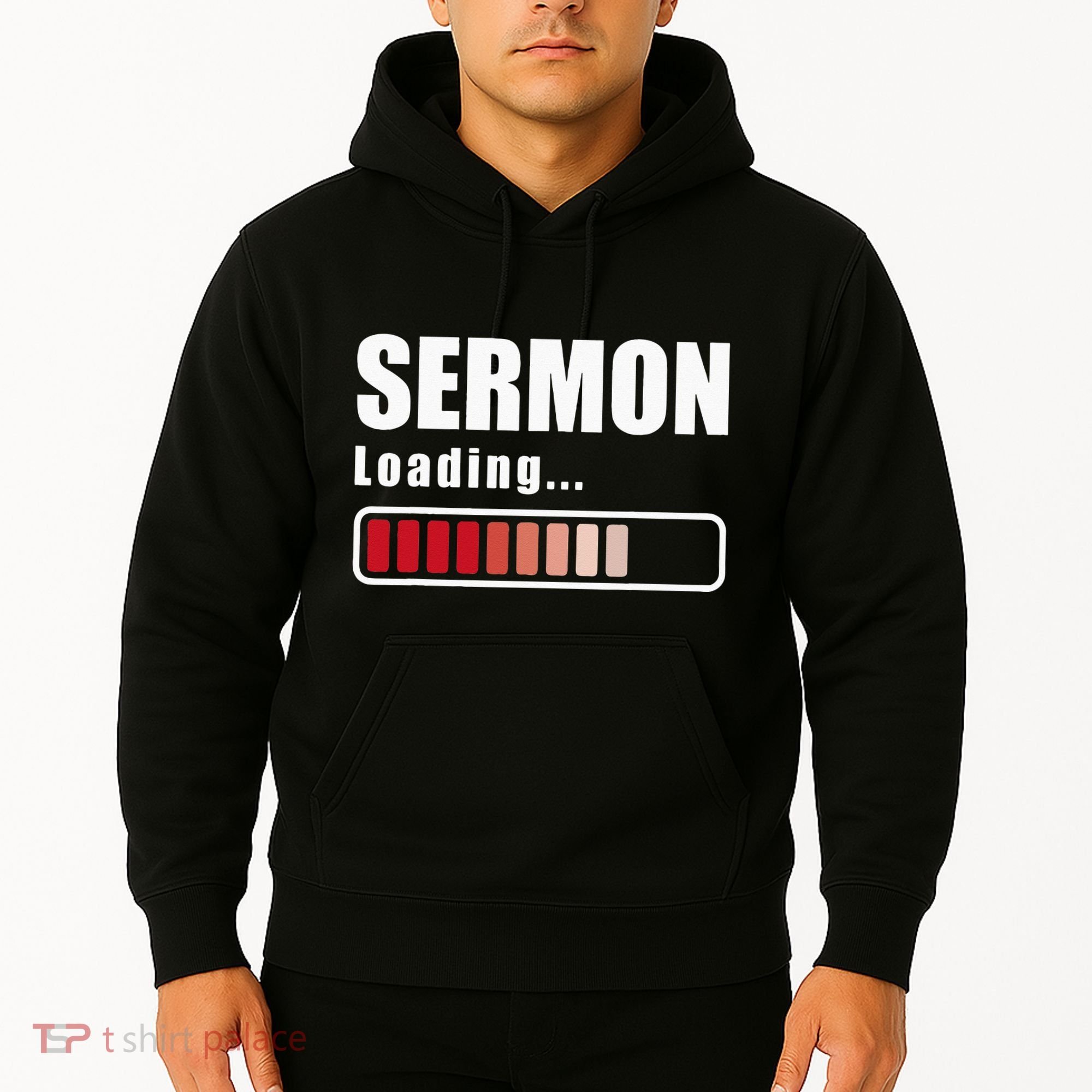 Sermon Loading Funny Pastor Preacher Minister Clergy Hoodie