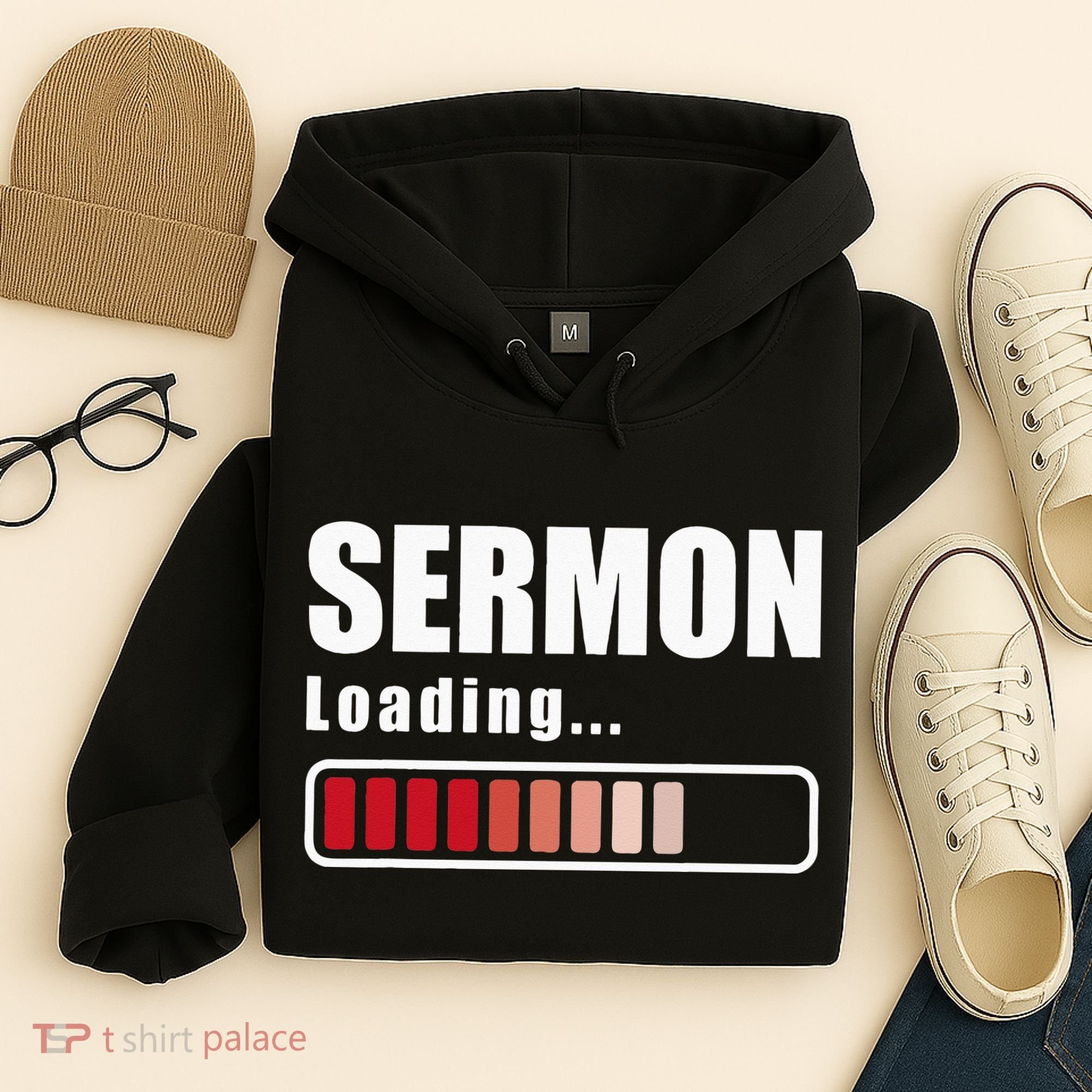 Sermon Loading Funny Pastor Preacher Minister Clergy Hoodie
