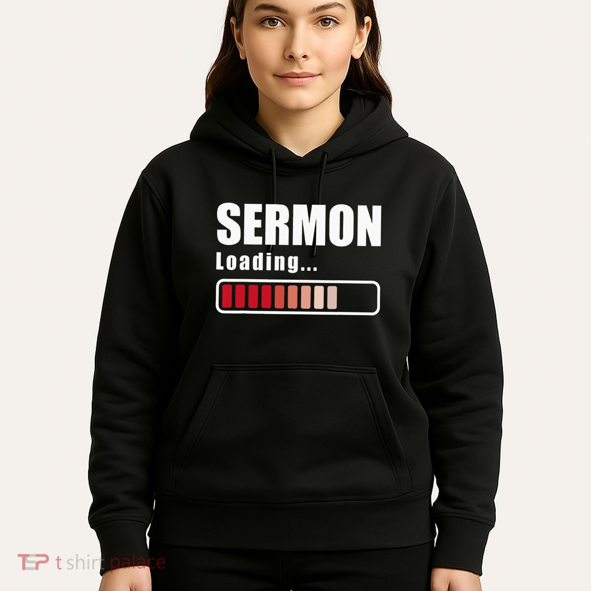 Sermon Loading Funny Pastor Preacher Minister Clergy Hoodie