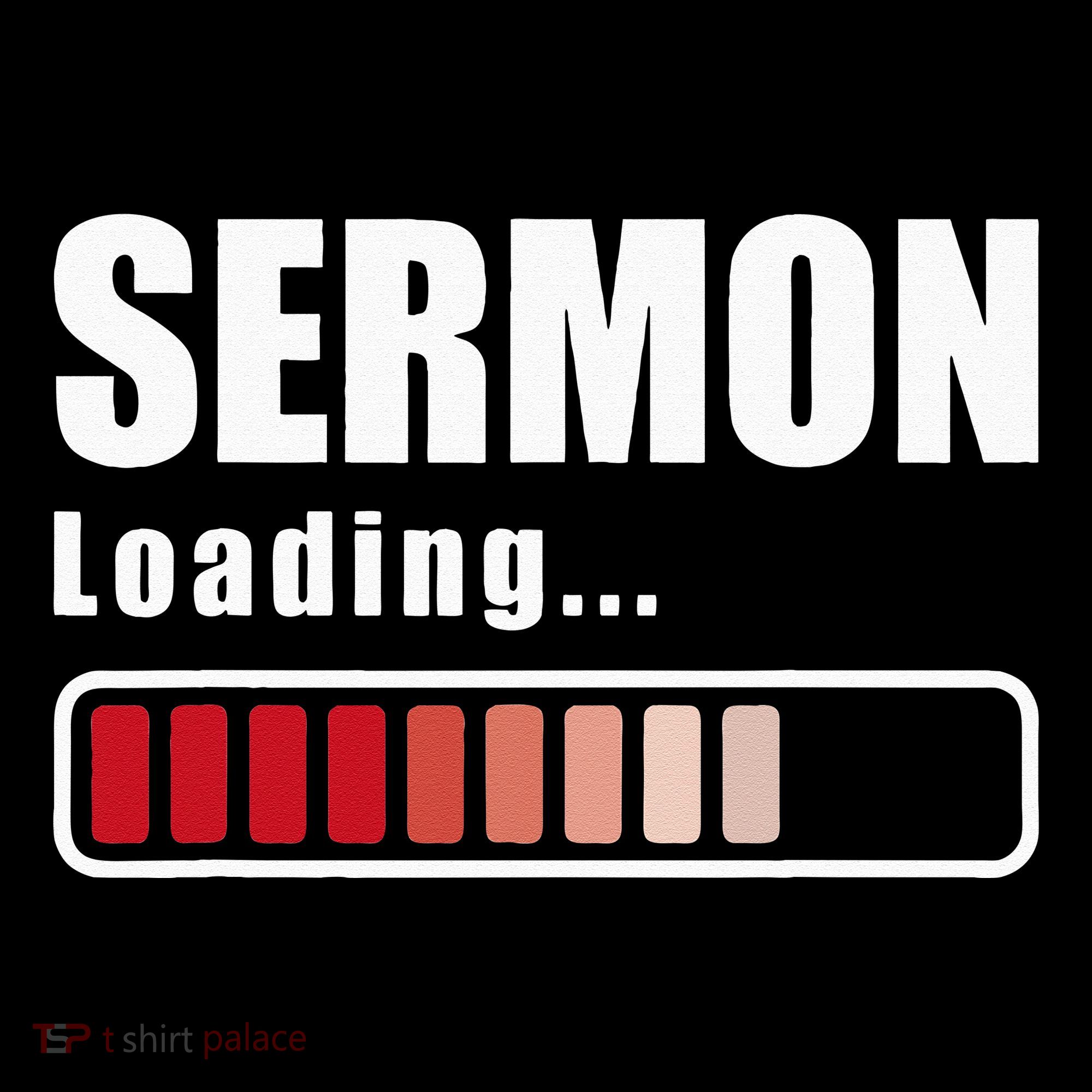 Sermon Loading Funny Pastor Preacher Minister Clergy Mousepad