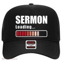 Sermon Loading Funny Pastor Preacher Minister Clergy Hat thumb 0
