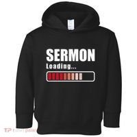 Sermon Loading Funny Pastor Preacher Minister Clergy Toddler Hoodie thumb 0