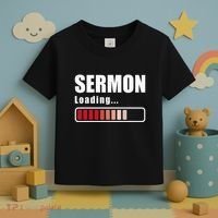 Sermon Loading Funny Pastor Preacher Minister Clergy Toddler T-Shirt thumb 3