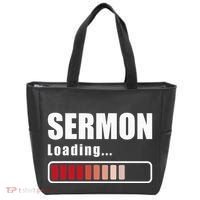 Sermon Loading Funny Pastor Preacher Minister Clergy Tote Bag thumb 0