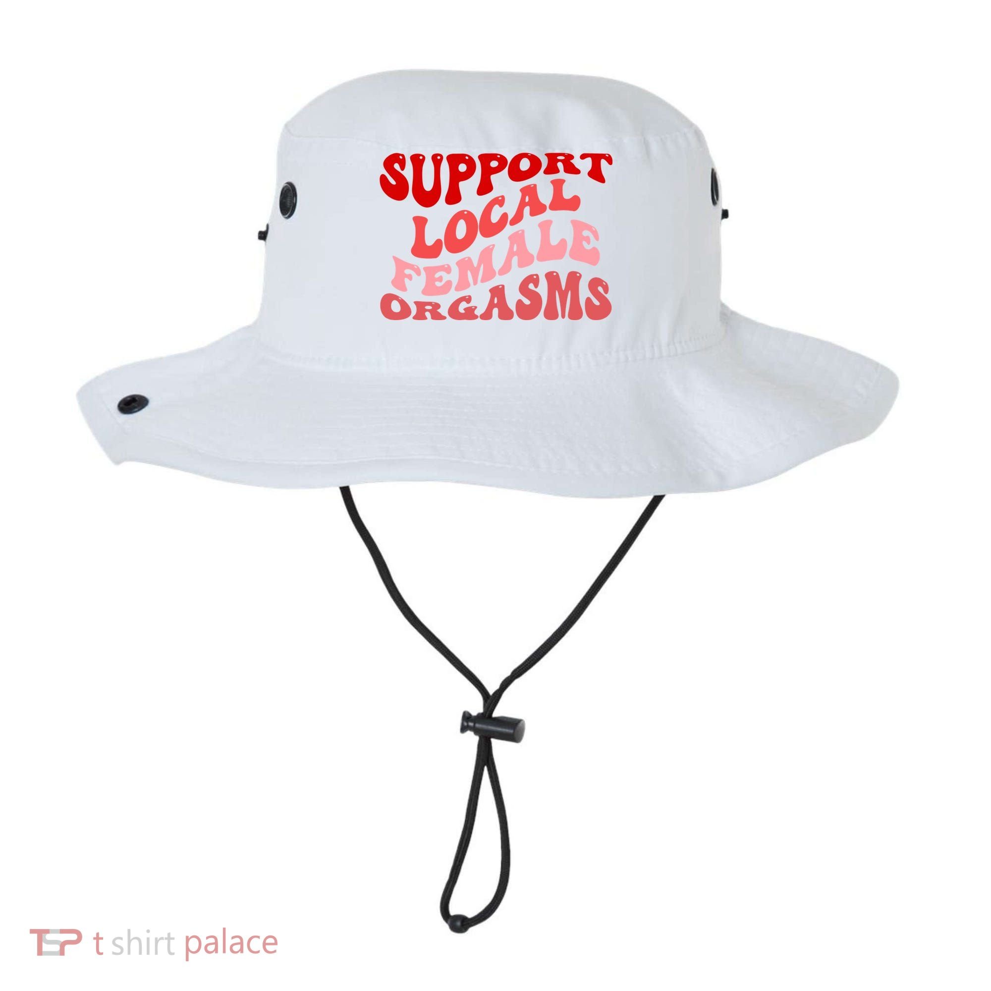 Support Local Female Orgasms Groovy Bucket Hat