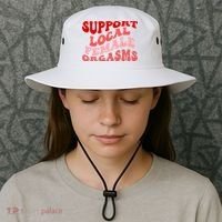 Support Local Female Orgasms Groovy Bucket Hat thumb 3