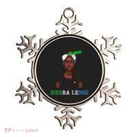 Sierra Leonean Flag Souvenirs Products Woman Sierra Leone Ornament thumb 0