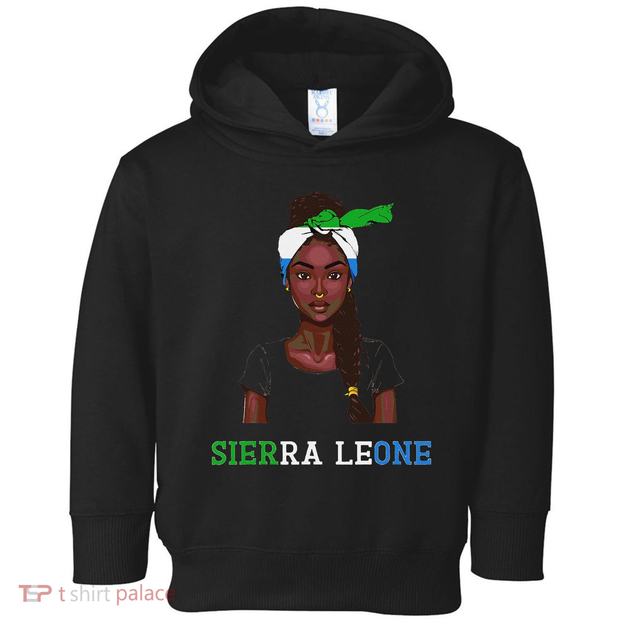 Sierra Leonean Flag Souvenirs Products Woman Sierra Leone Toddler Hoodie