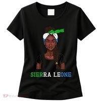 Sierra Leonean Flag Souvenirs Products Woman Sierra Leone Women's T-Shirt thumb 0