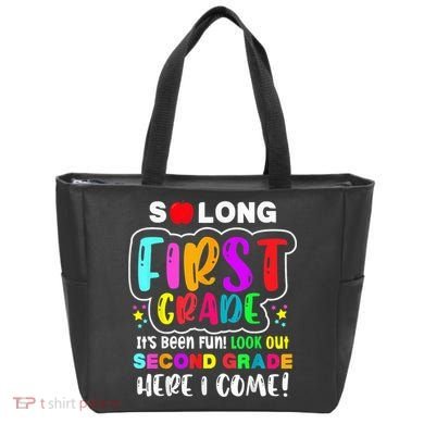 So Long First Grade Hello Second Grade Here I Come 2nd Grade Tote Bag