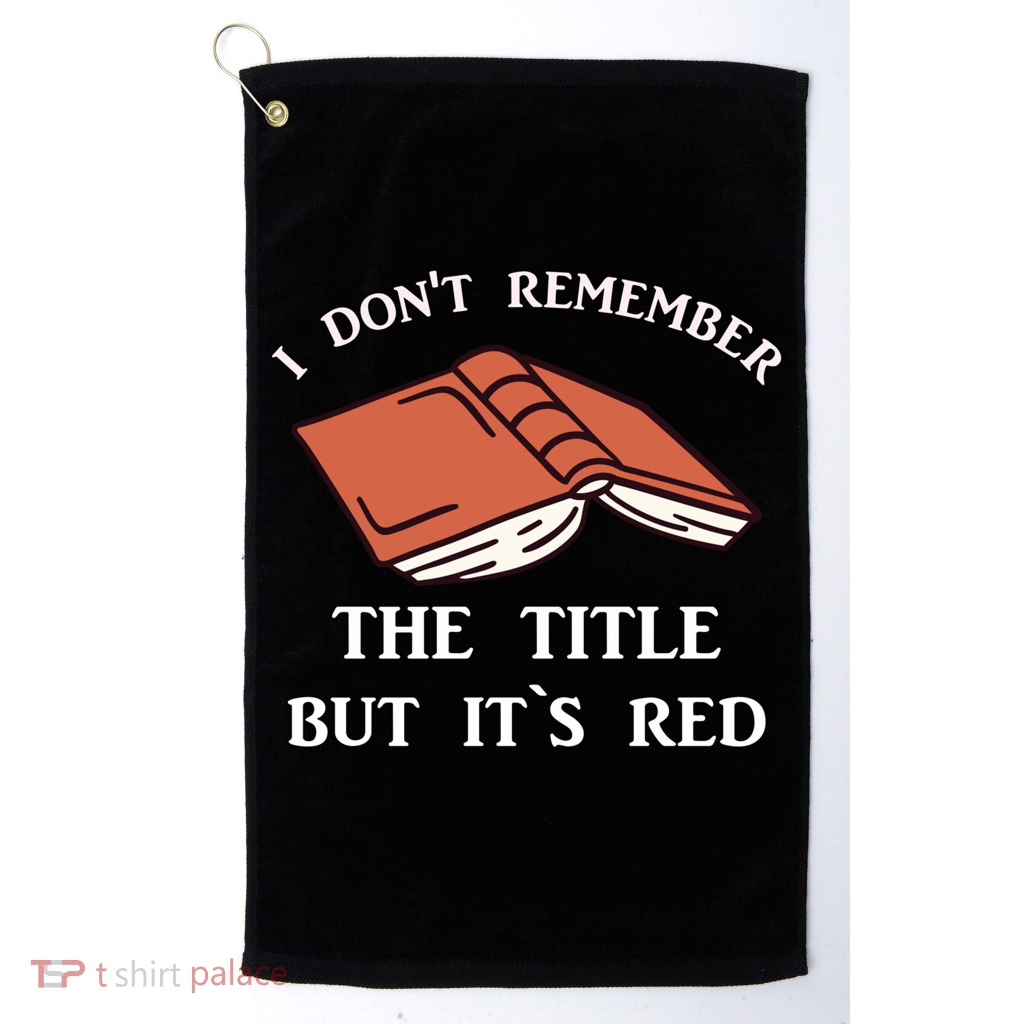 School Library Funny For Librarian Gift Golf Towel