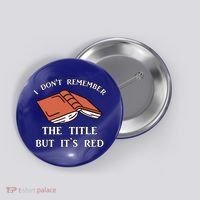 School Library Funny For Librarian Gift Button thumb 0
