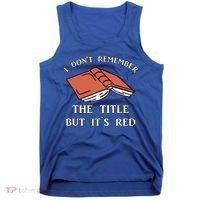 School Library Funny For Librarian Gift Tank Top thumb 0