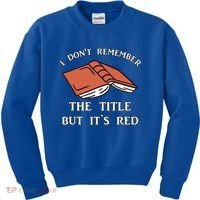 School Library Funny For Librarian Gift Kids Sweatshirt thumb 0