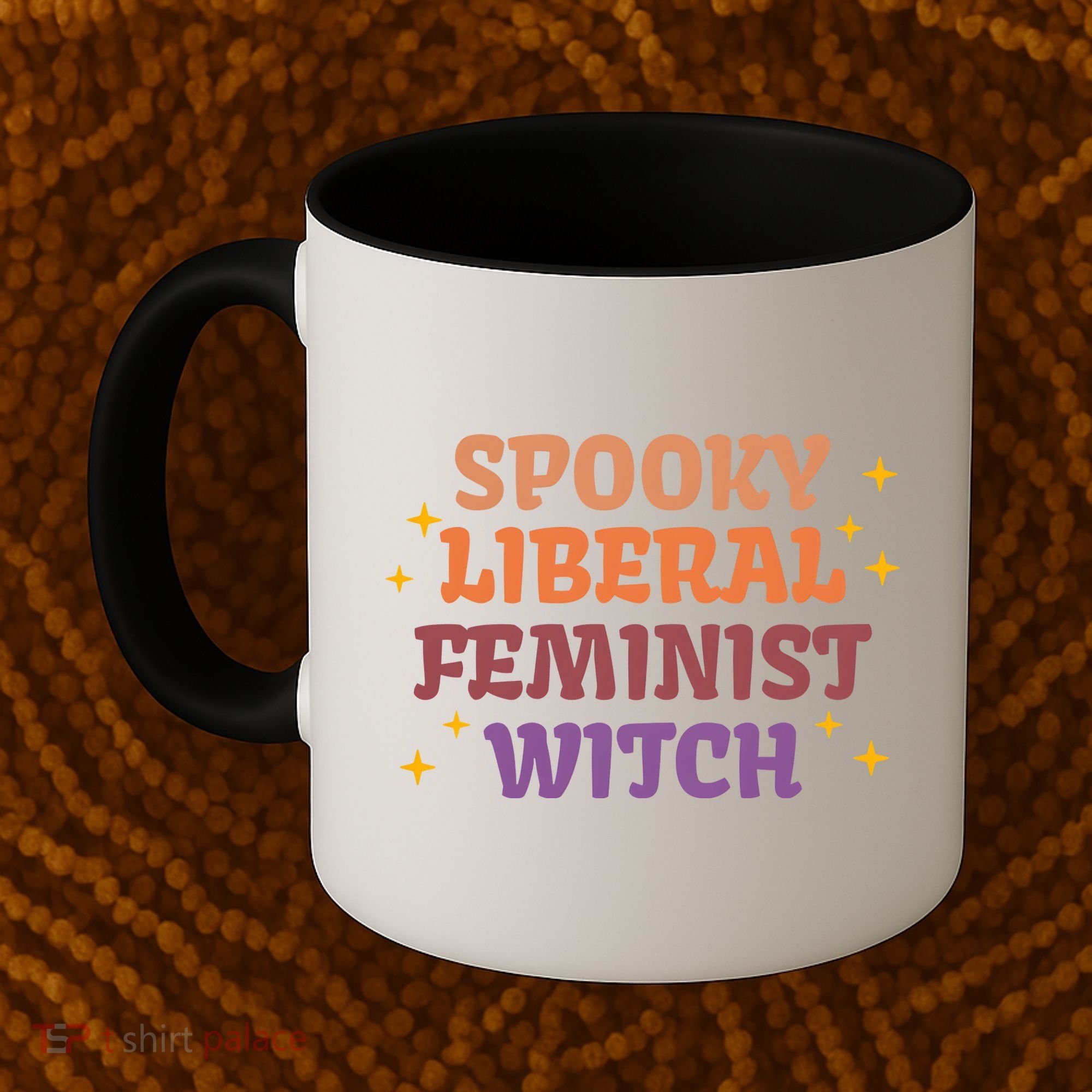 Spooky Liberal Feminist Witch Halloween Coffee Mug